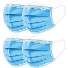 50 Stück Schnelle Lieferung Medizinische Maske 3 Schichten Schmelzgeblasenes Tuch verhindert medizinische Gesichtsmasken